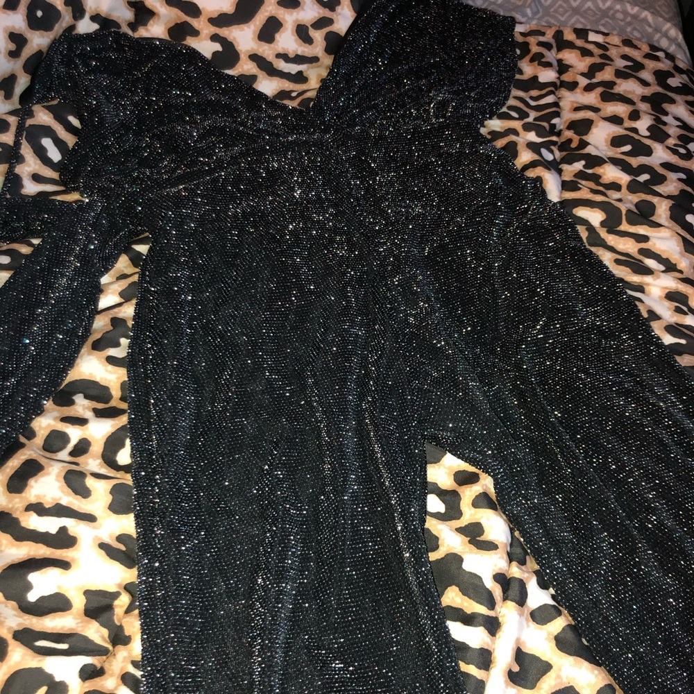 Halter Top Glittery JumpSuit